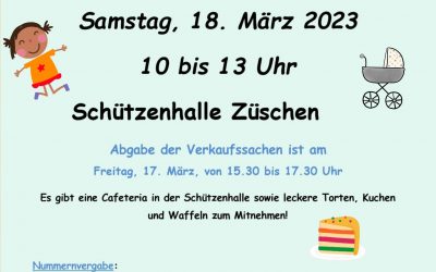 Kinderkleiderbörse in Züschen am 18. März