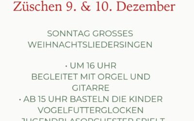 Weihnachtsliedersingen auf Webes Platz