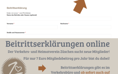 Beitrittserklärungen online