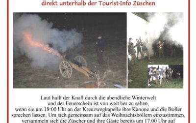 Weihnachtsböllern am Hackelberg