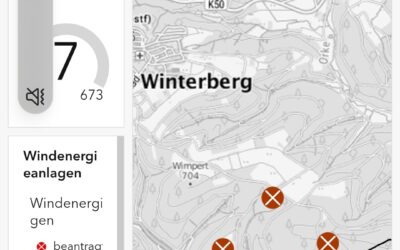 Windräder am Franzosenkreuz