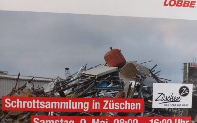 Schrottsammlung am 9. Mai