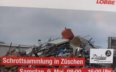 Schrottsammlung am 9. Mai